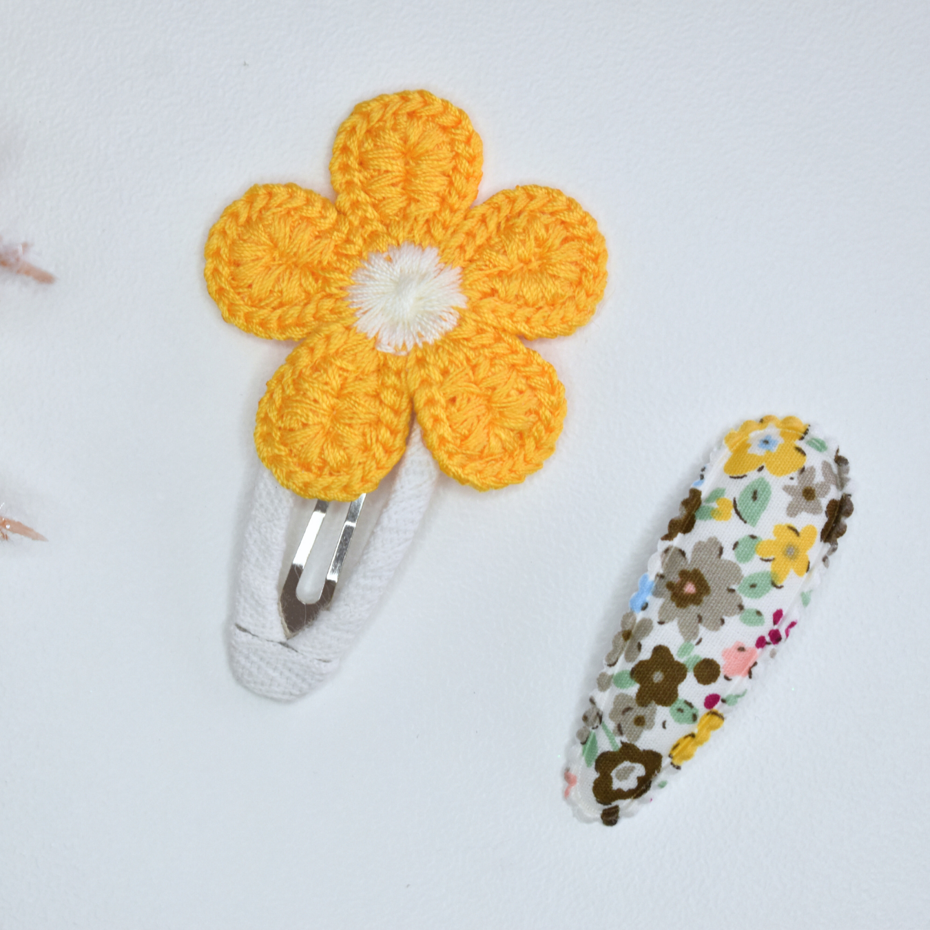 Wild Amber Clips - Set of 2