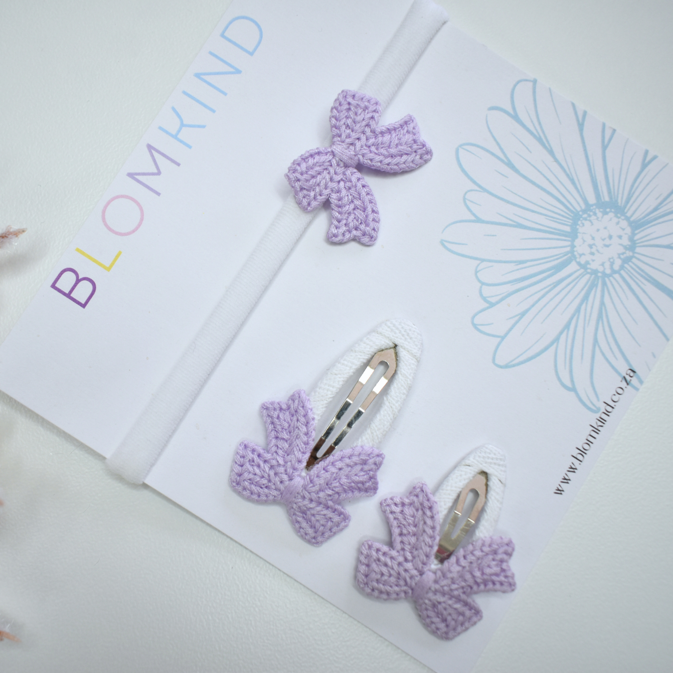 Sister Sprinkles Lilac Headband & Clips Set