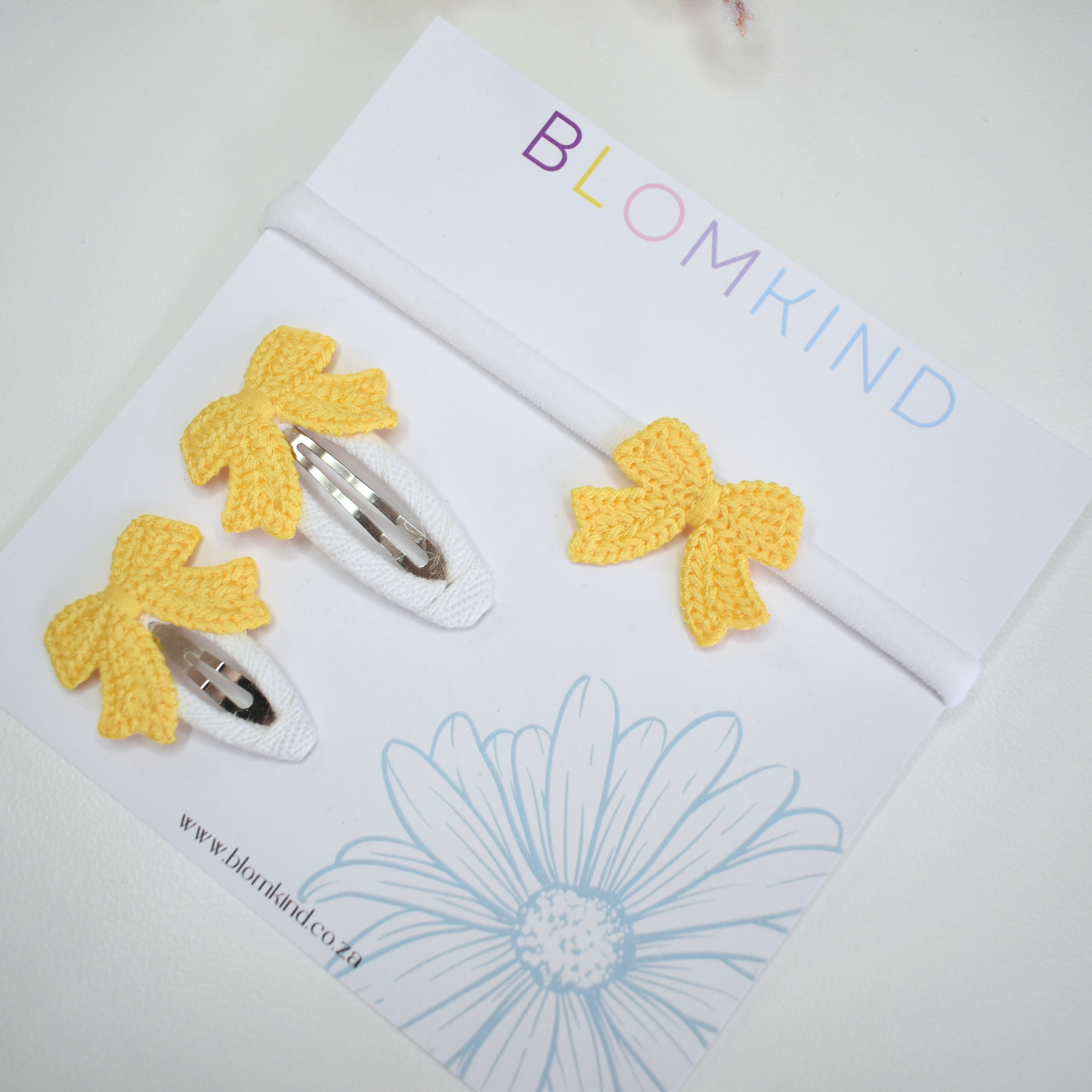 Sister Sprinkles Buttercup Headband & Clips Set