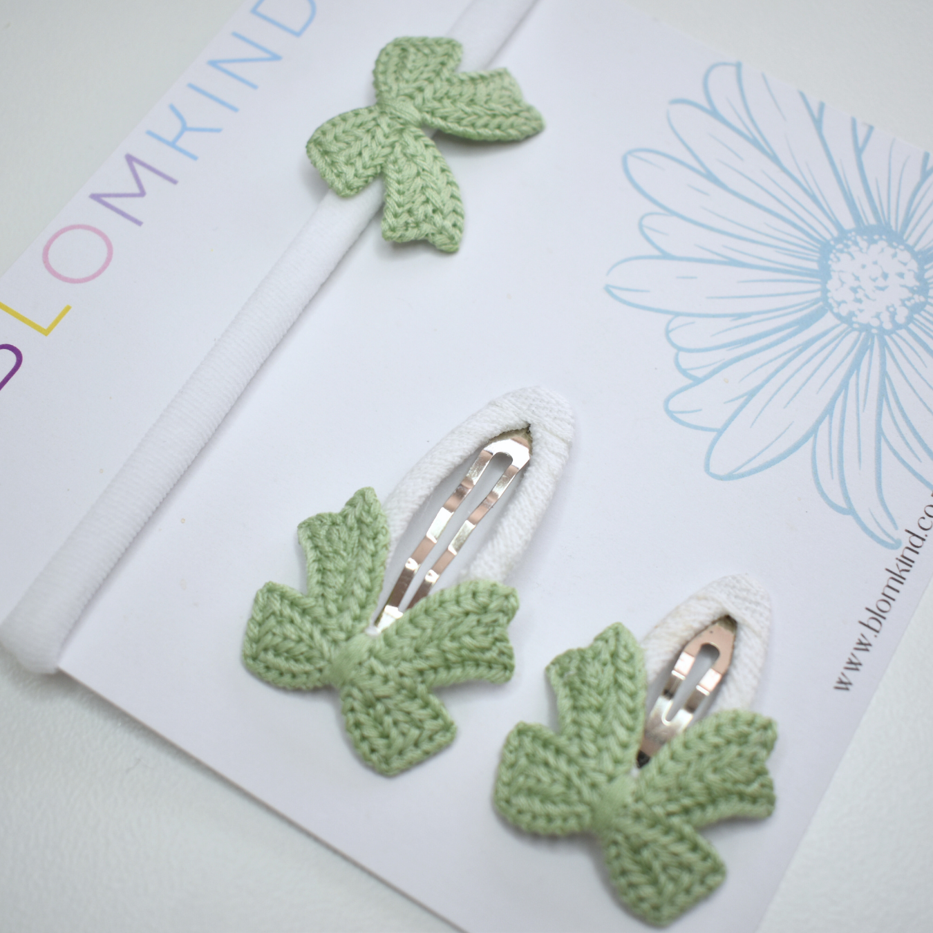 Sister Sprinkles Fern Headband & Clips Set