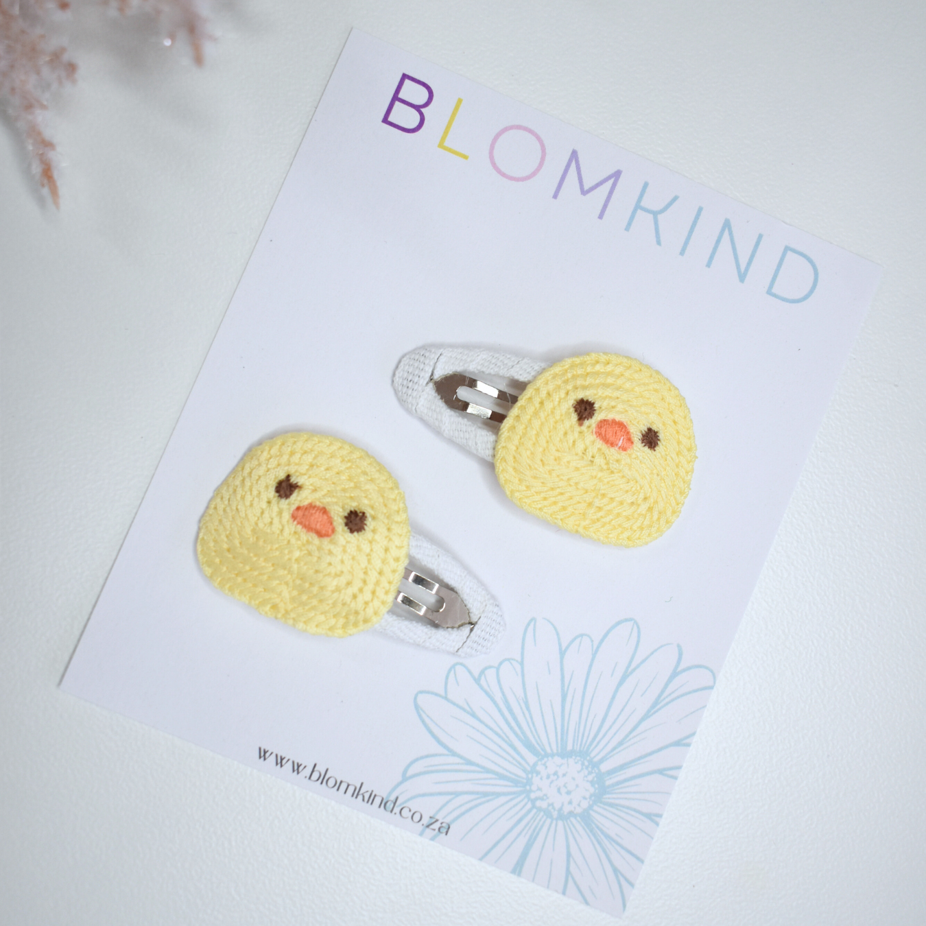 Chirpy Chick Clips  - Set of 2