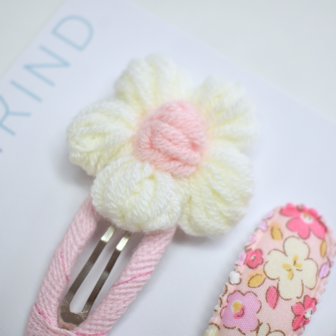 Blush Wing Petal Clips - Set of 4