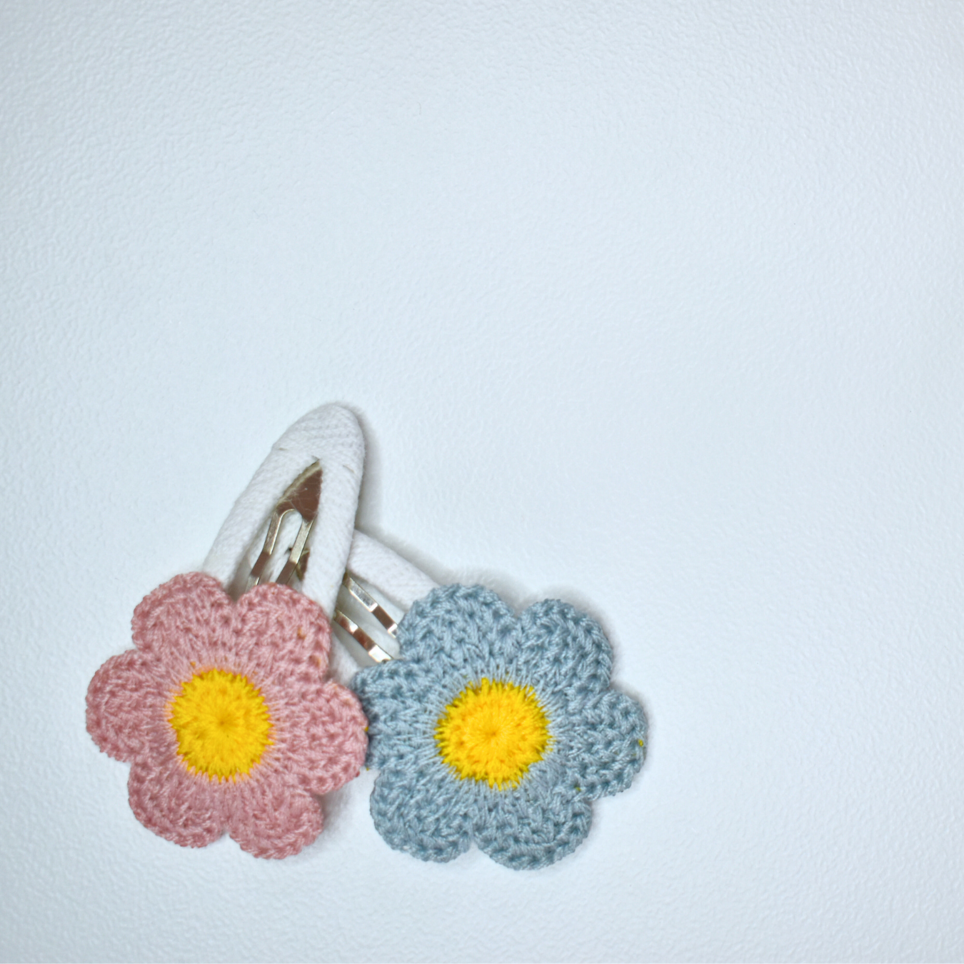 Mauve & Mist Bloom Duo Clips - Set of 2