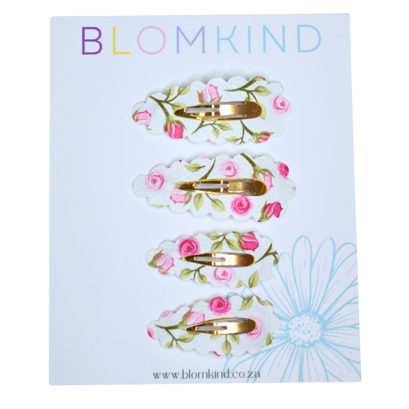 Bestie Sisters Blossom Clips- Set of 4