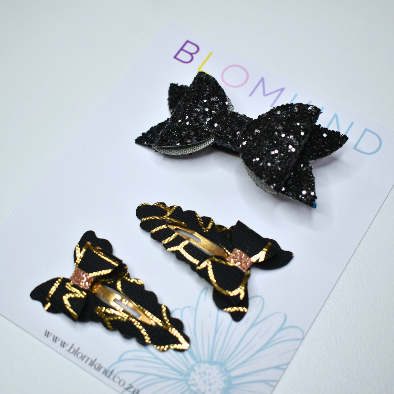 Black & Gold - Set of 3