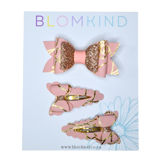 Rose & Gold - Set of 3