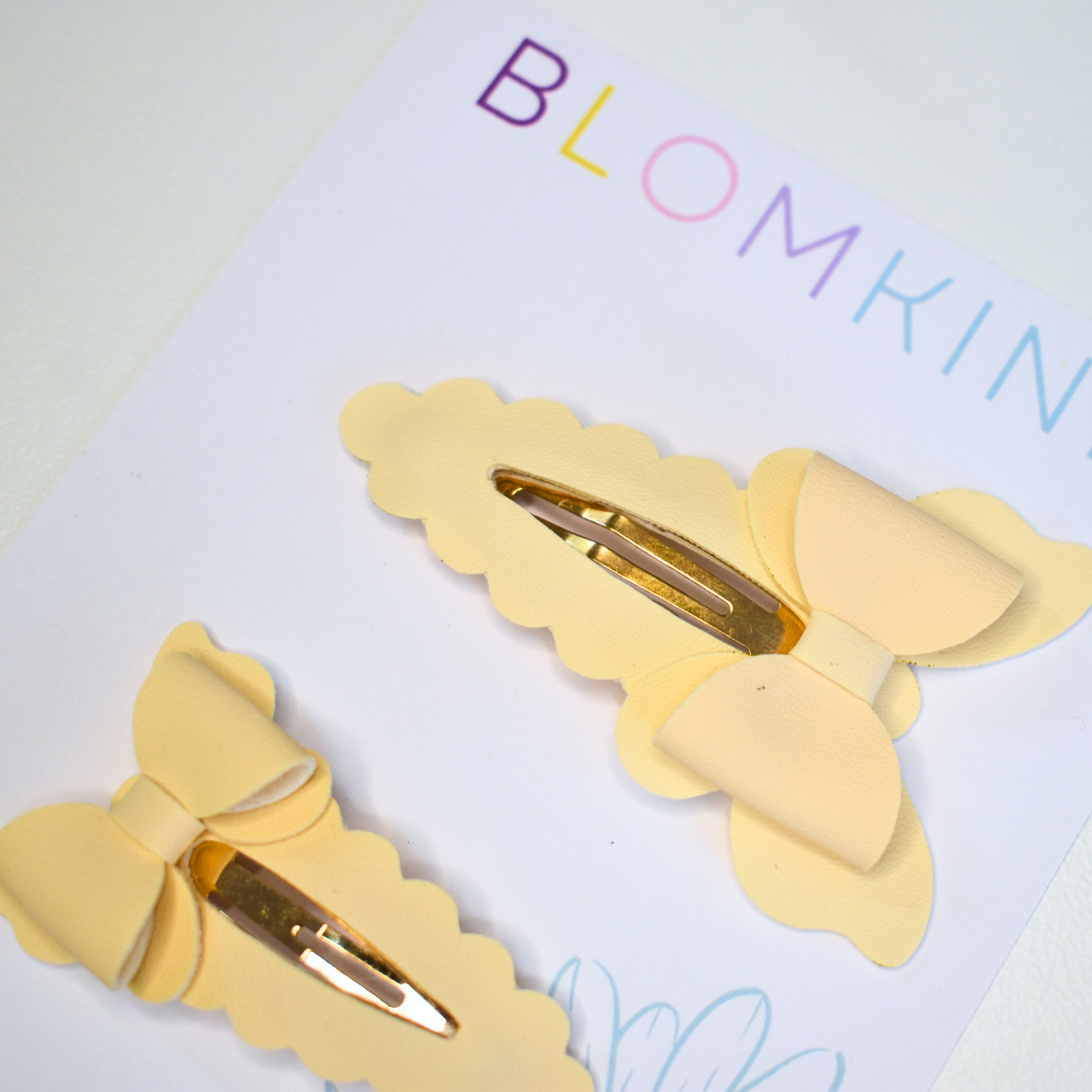 Beige Butterflies - Big & Small Sister Combo