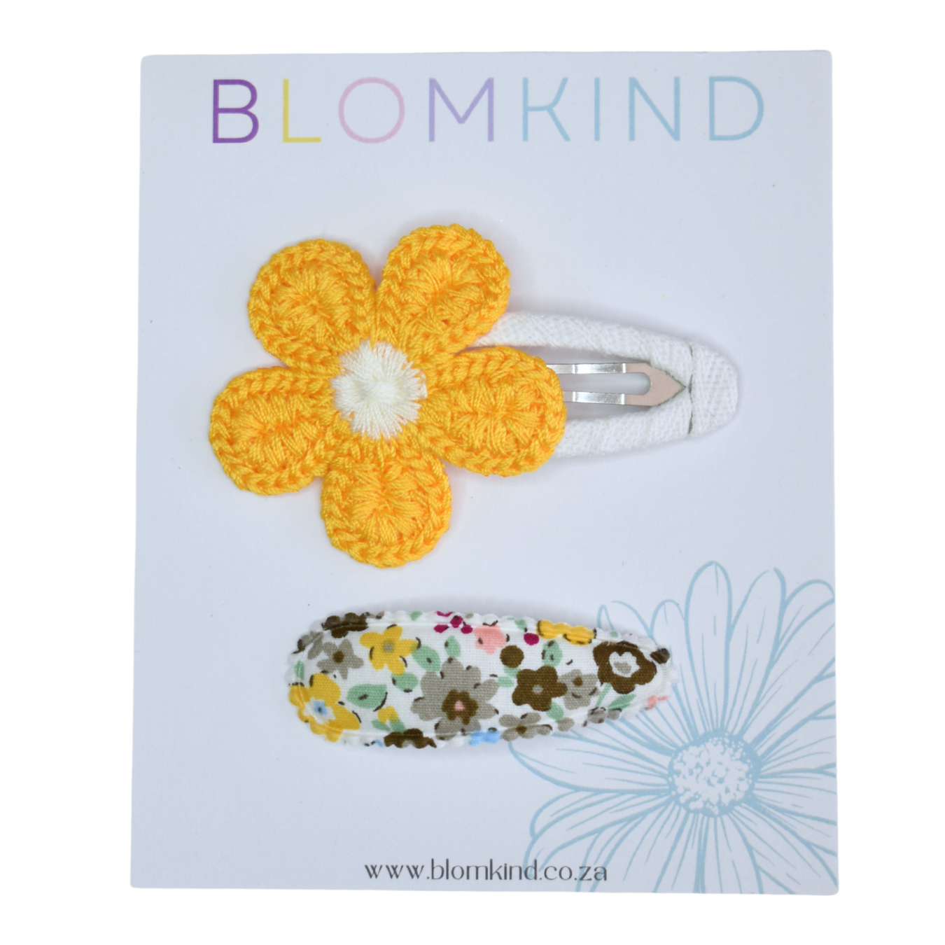 Wild Amber Clips - Set of 2