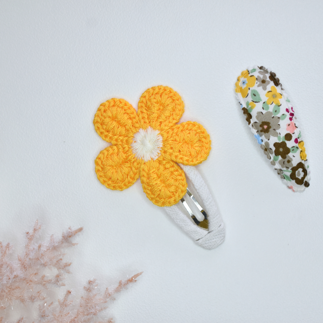 Wild Amber Clips - Set of 2