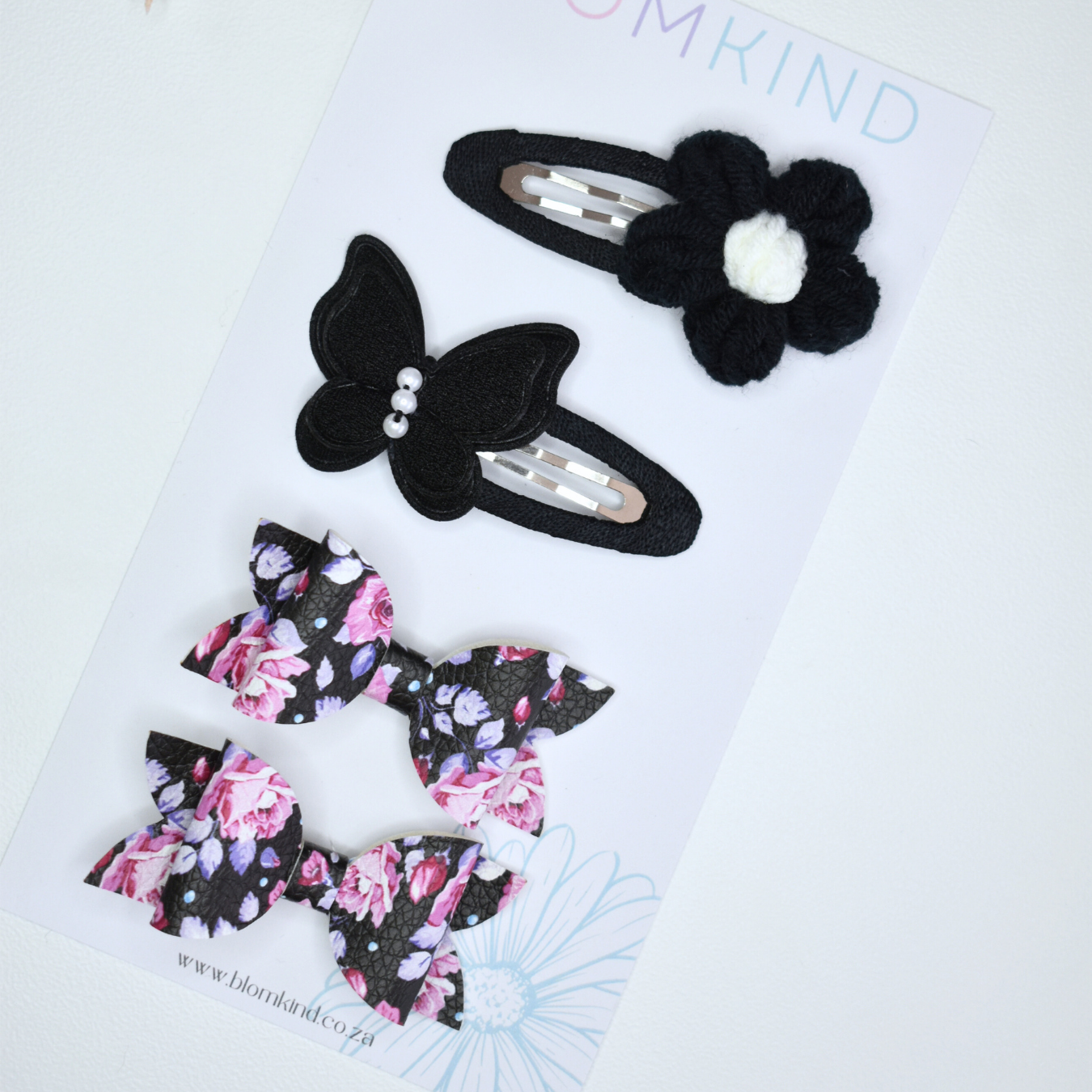 Crochet Moonflower & Flutter 1 - Set of 4