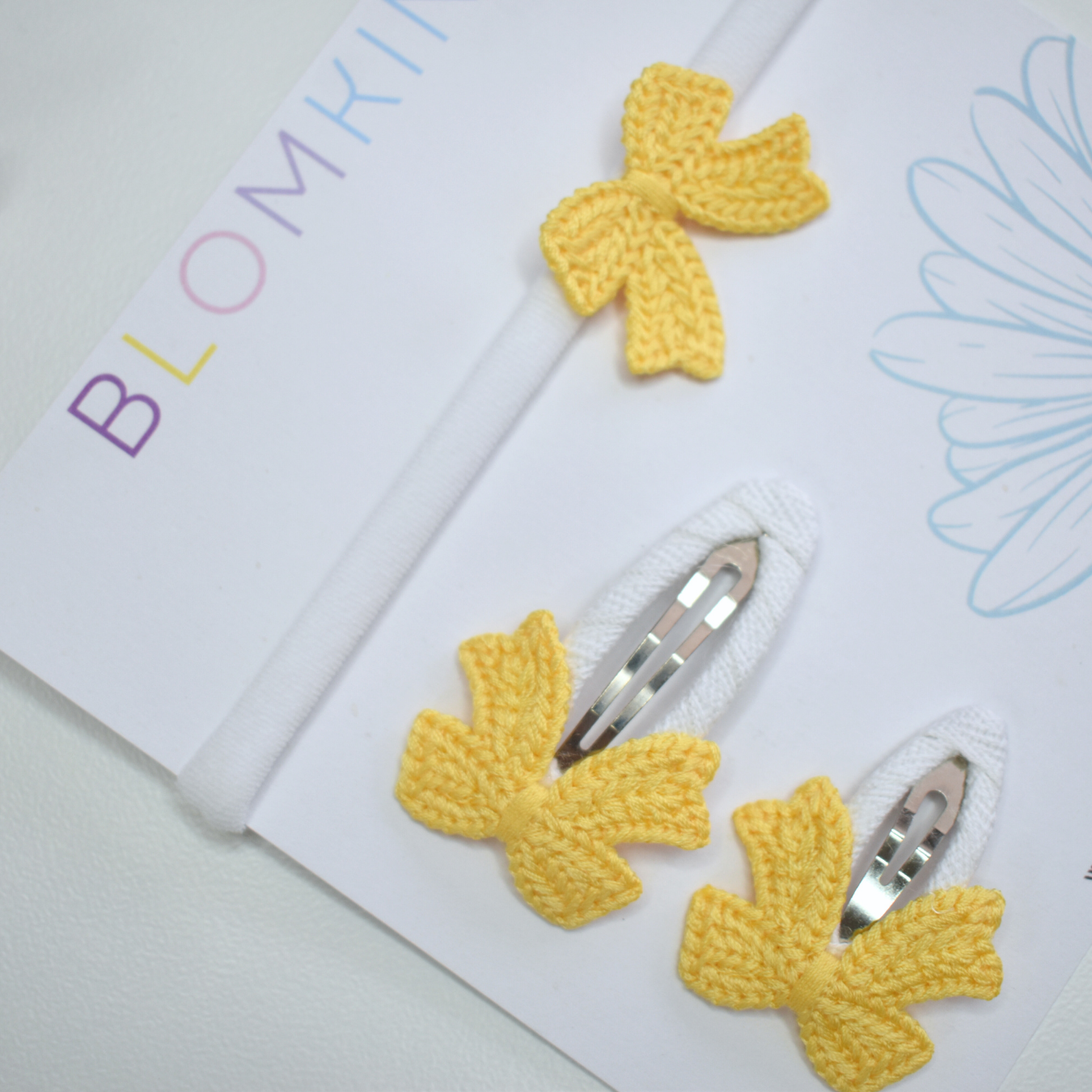 Sister Sprinkles Buttercup Headband & Clips Set