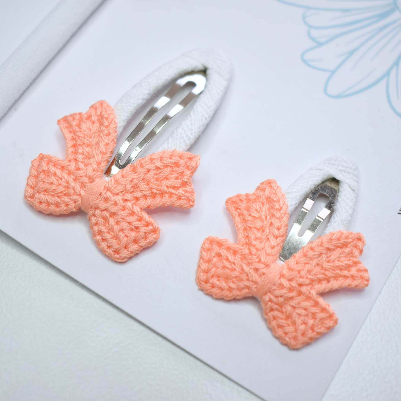 Sister Sprinkles Apricot Headband & Clips Set