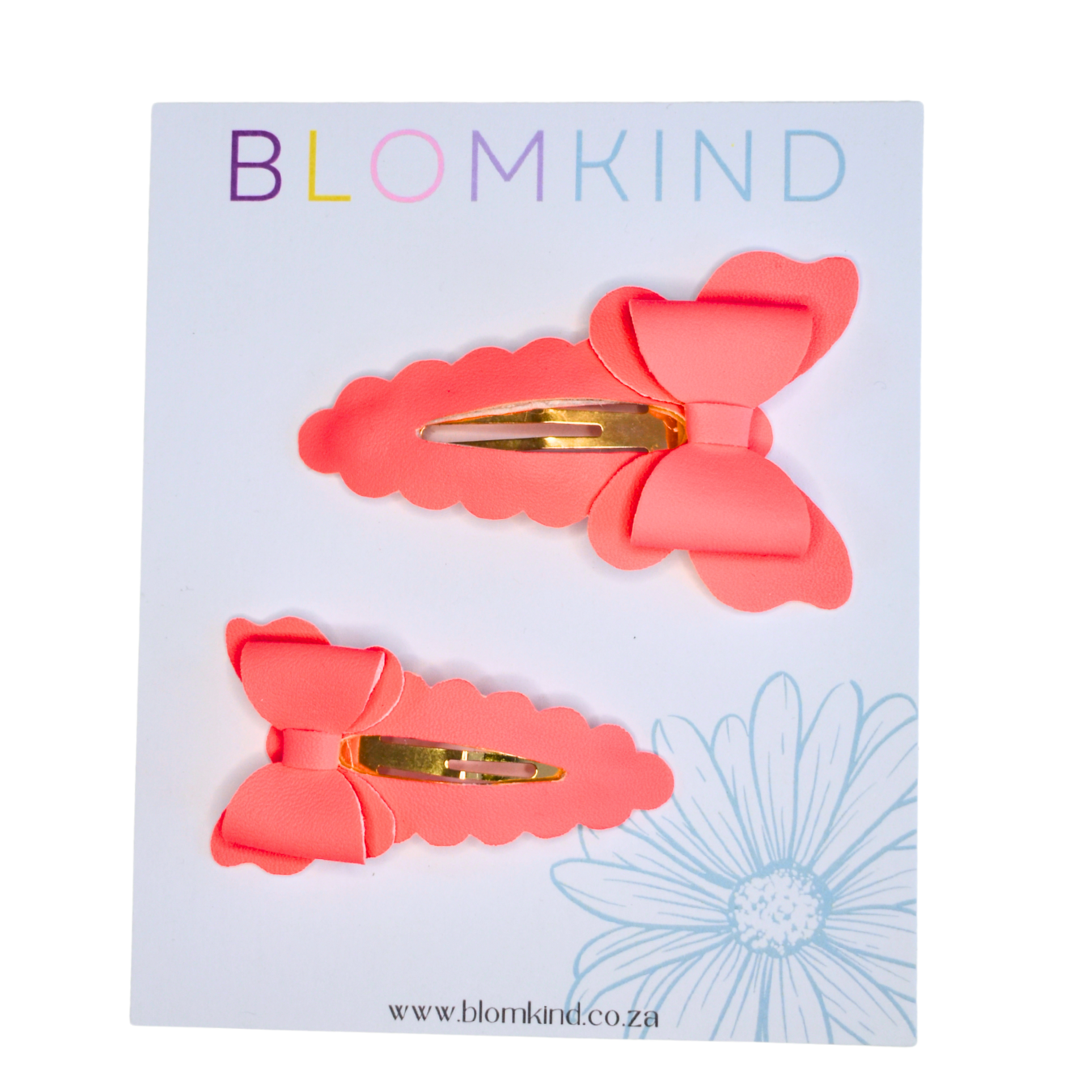 Coral Butterflies - Big & Small Sister Combo