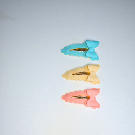 Aqua Blue Butterflies - Big & Small Sister Combo